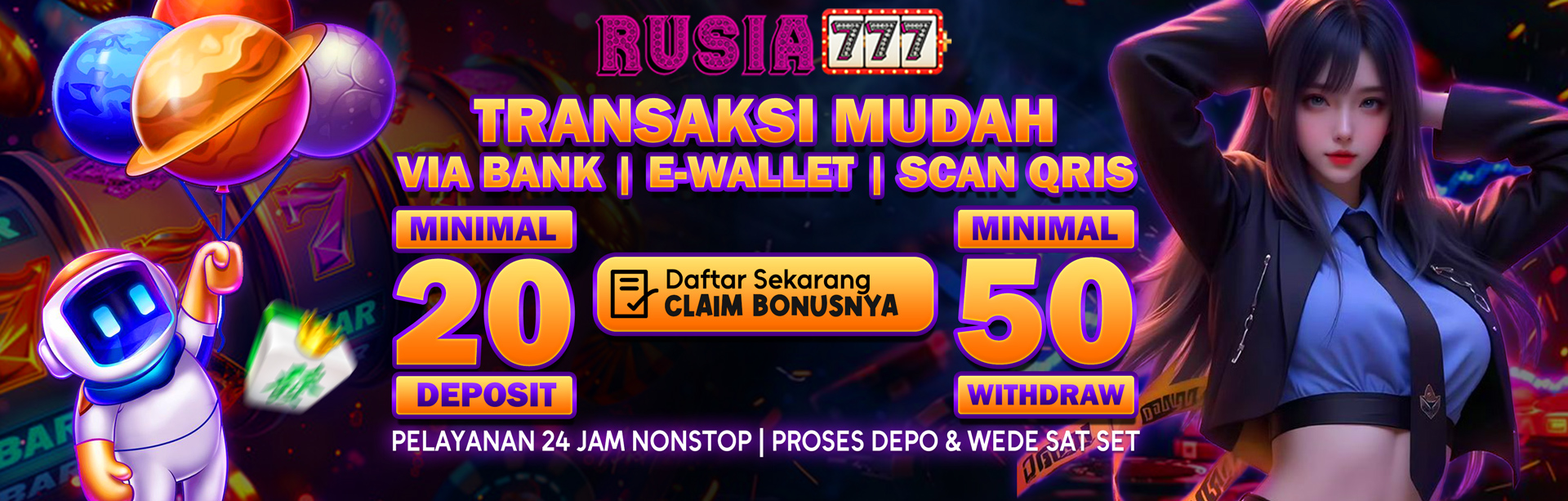 MINIMAL DEPOSIT RUSIA777